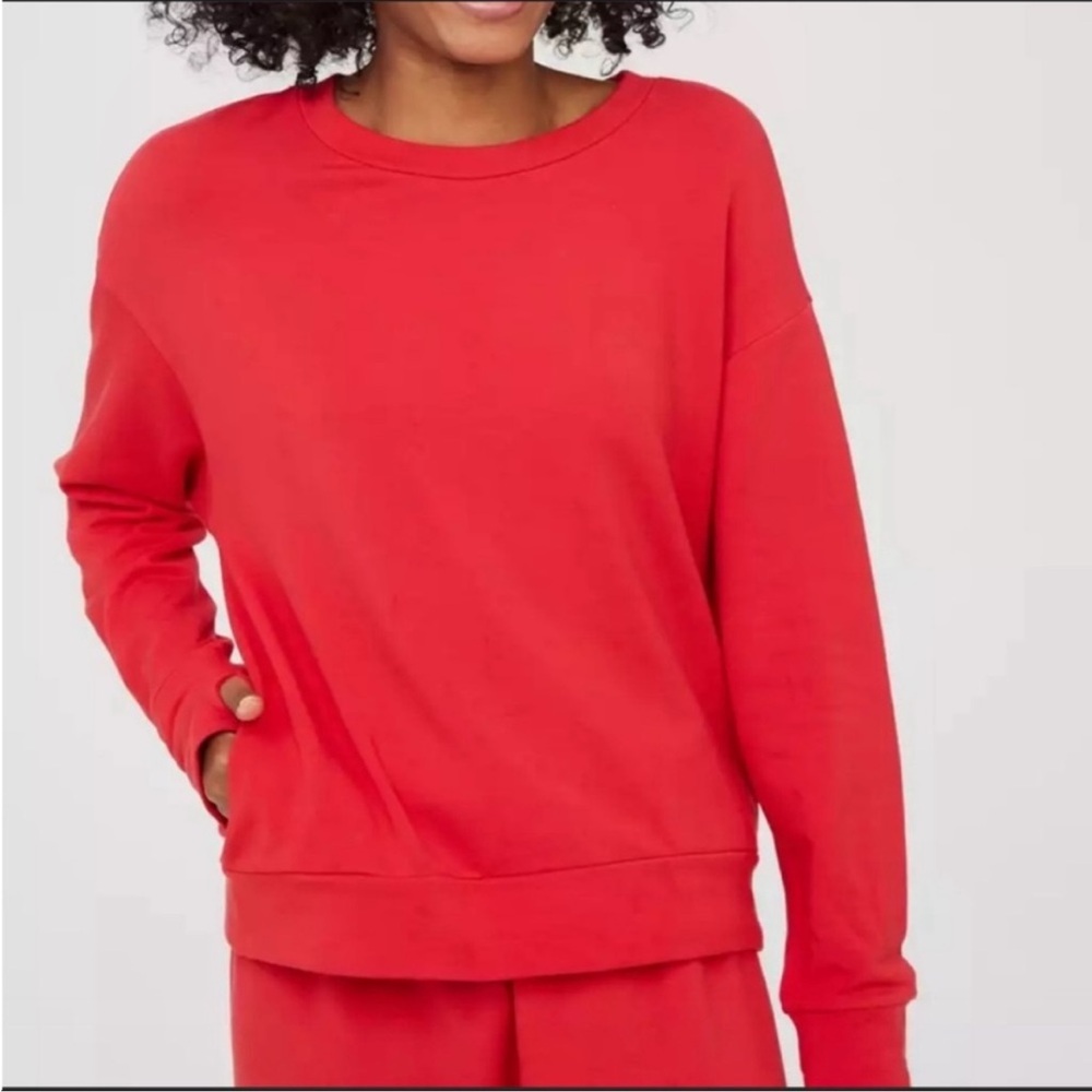 Offline by Aerie red super soft sweatshirt